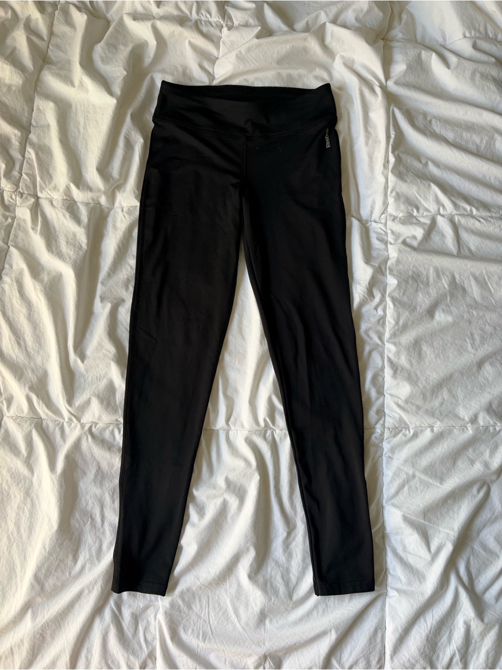 Reebok Girls' Athletic Black Leggings